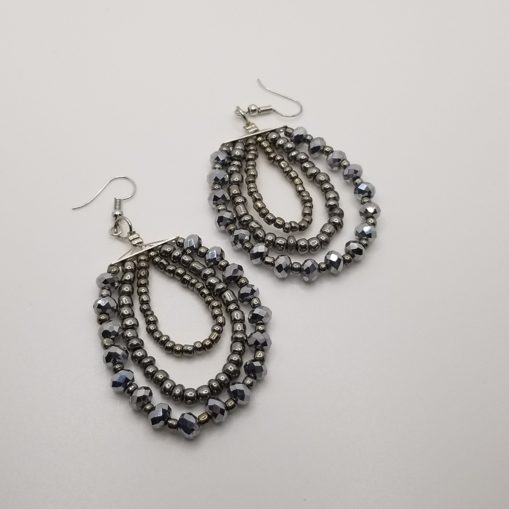 Silver Hoop Earrings